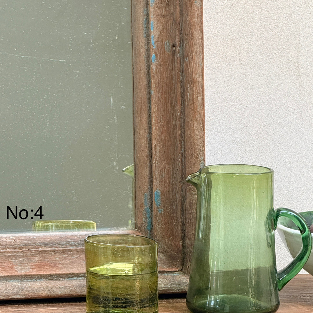 Vintage Reclaimed Architectural Square Wall Mirror | Ashley