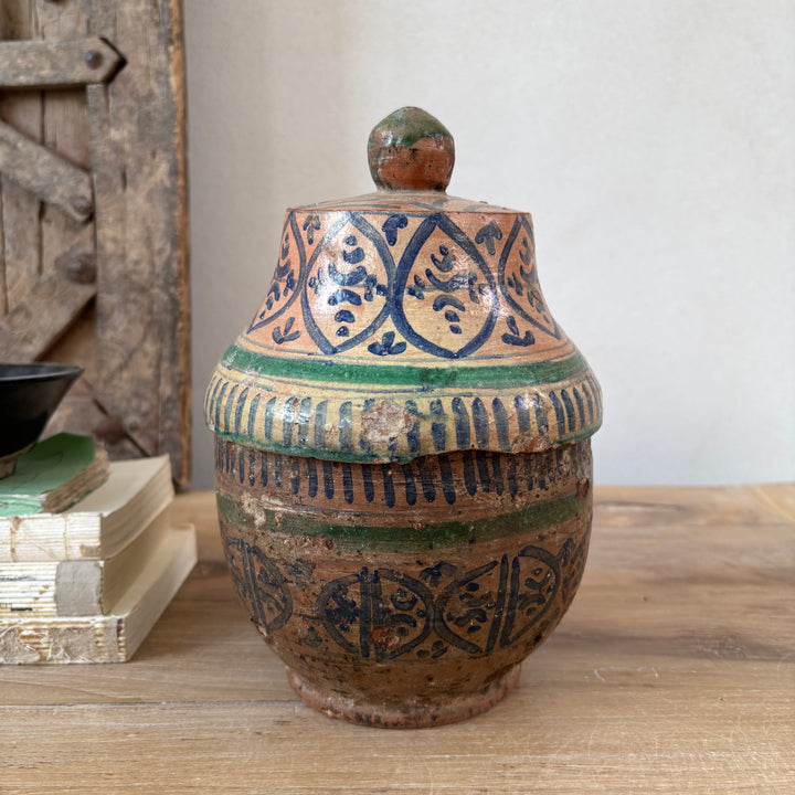Antique Moroccan Safi Jubbaha Pot | Yasmin