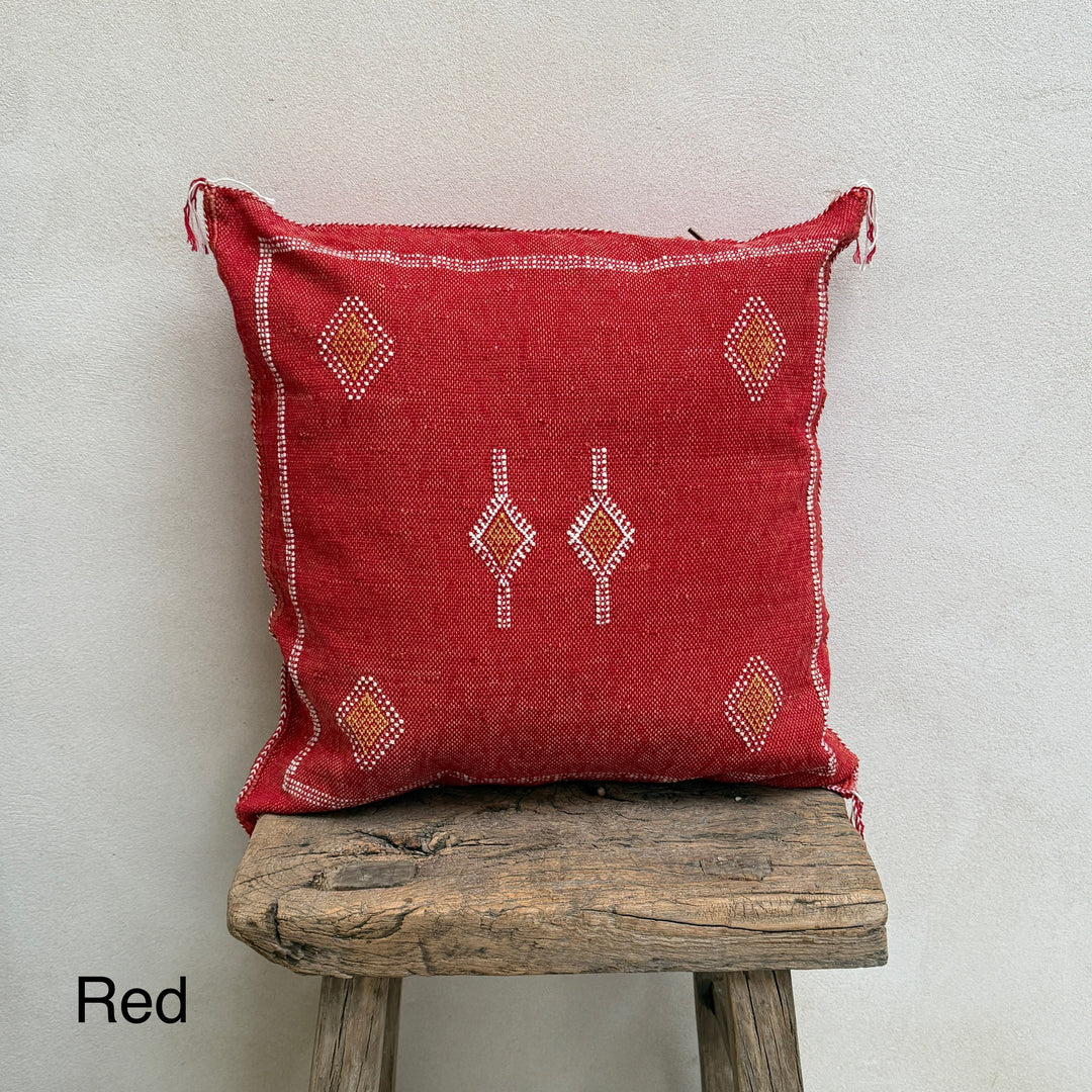 Moroccan Cactus Silk Cushion