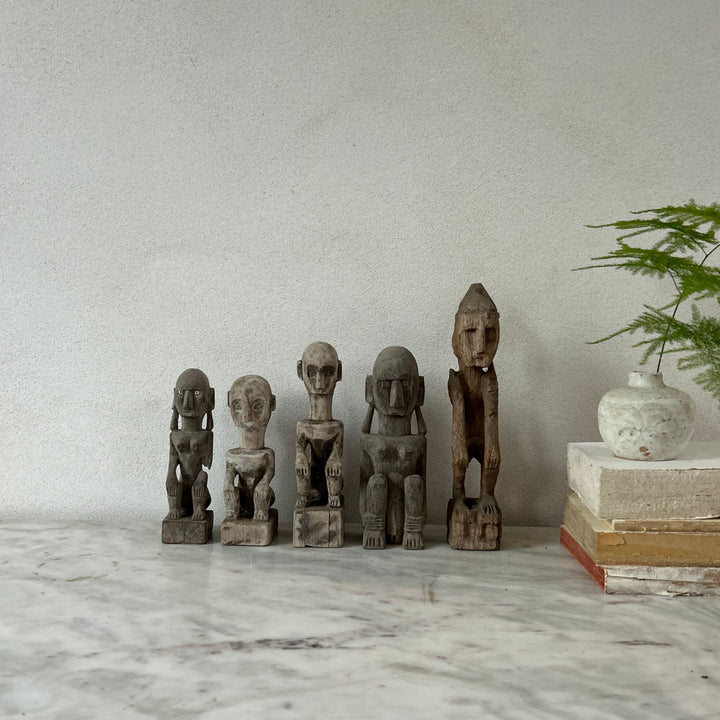 Antique Wooden Sumba Statues