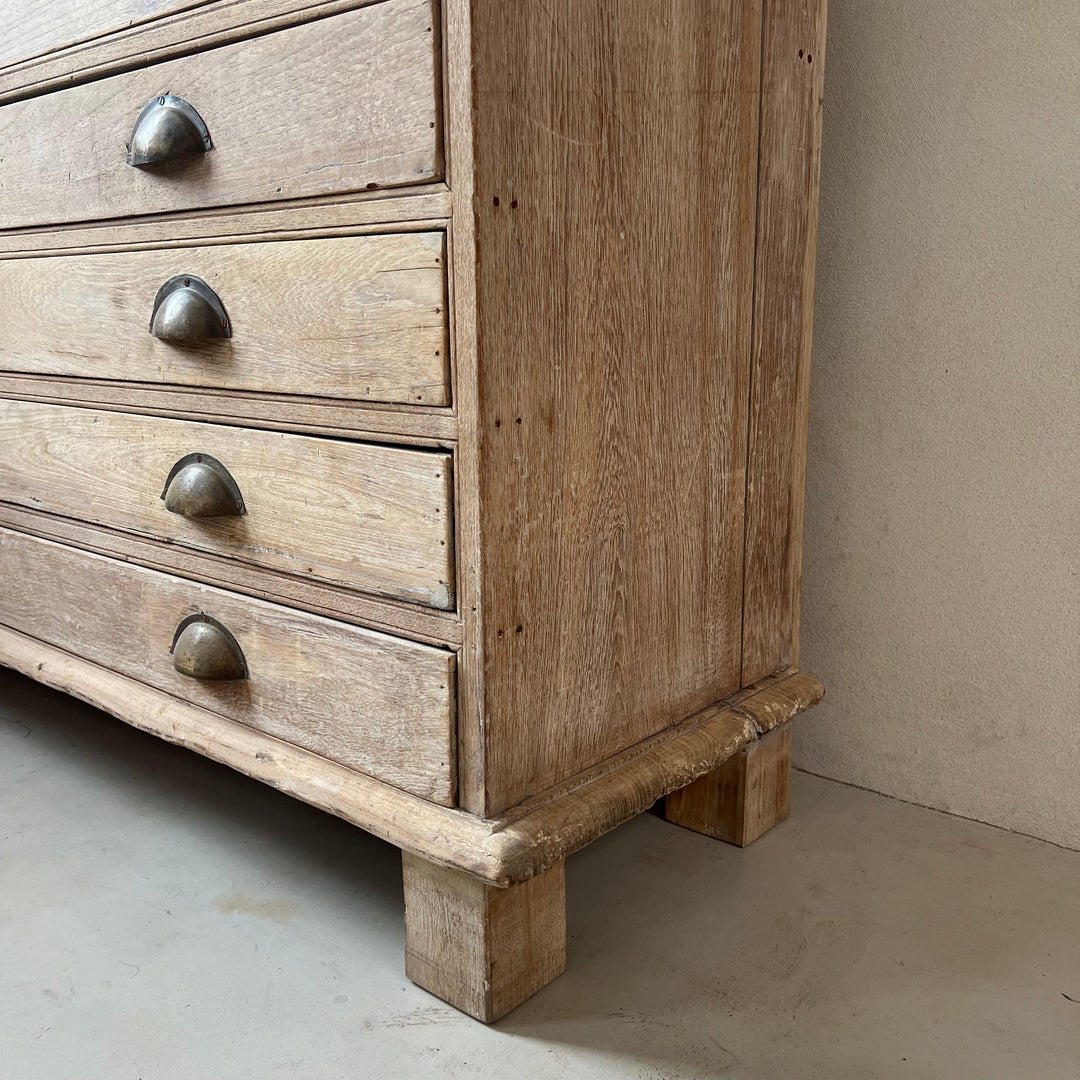 Vintage Architects Plan Chest Of Drawers | Seva