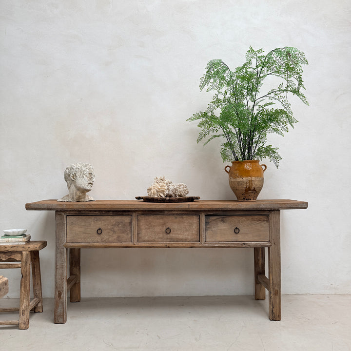 Unique Rustic Antique Console Table Yale