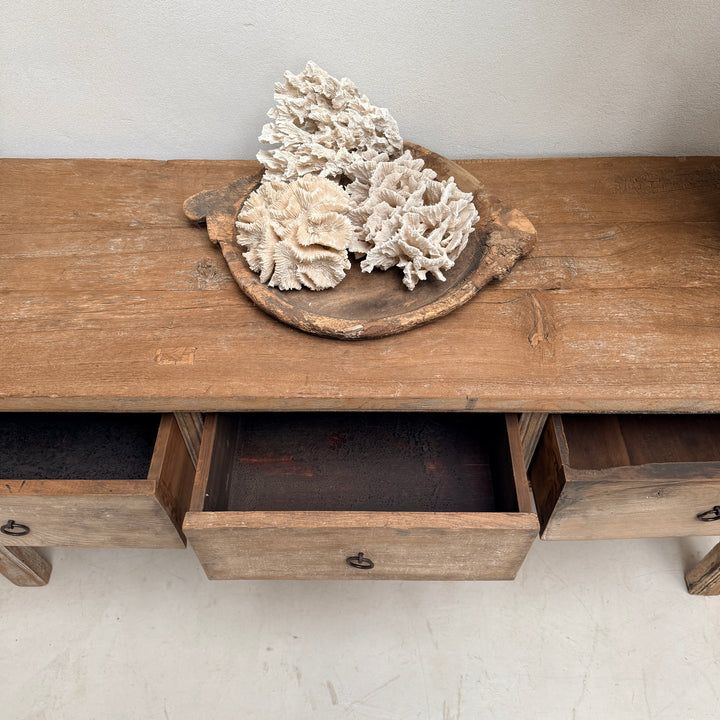 Unique Rustic Antique Console Table Yale