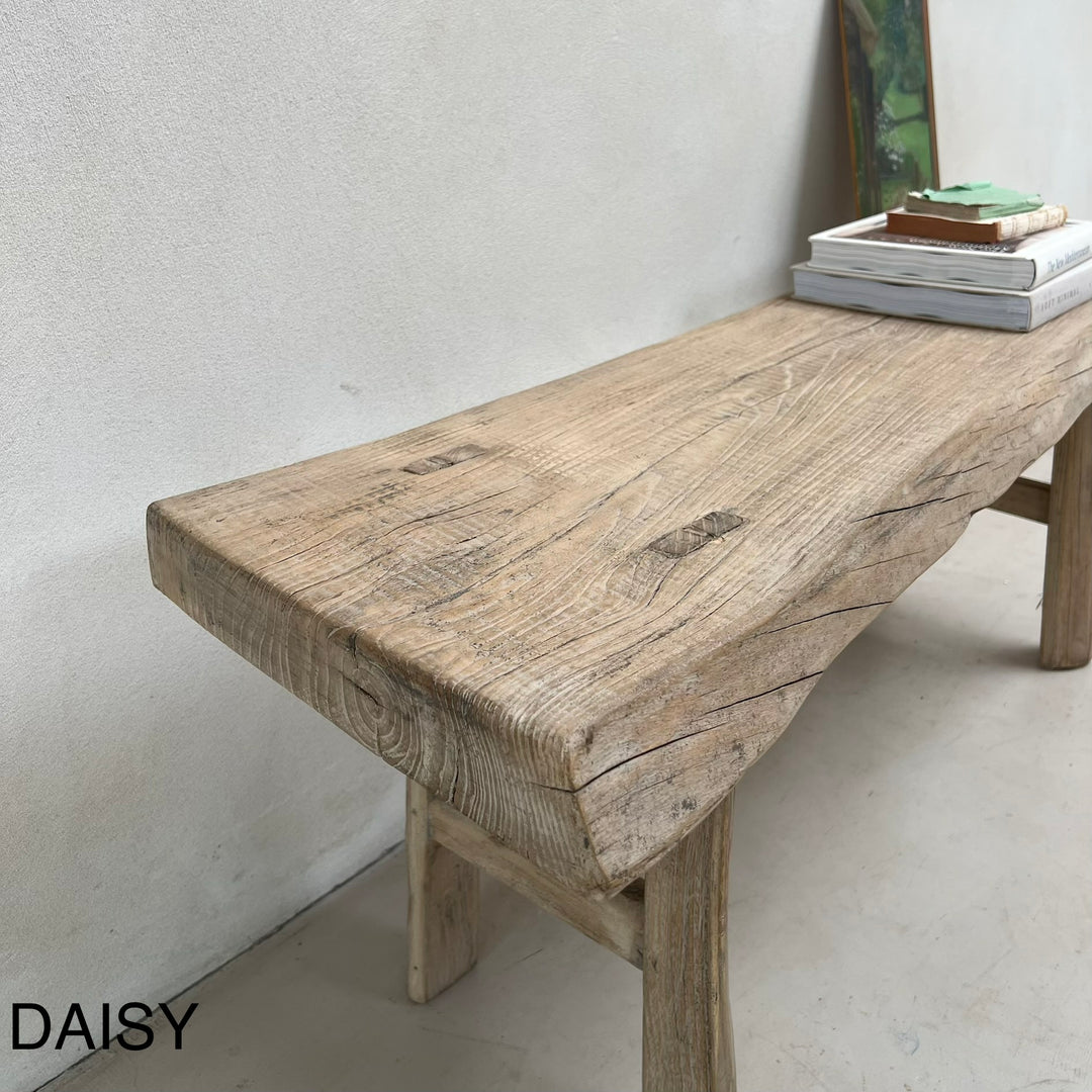 Unique rustic benches above 120cm long