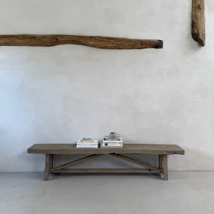 Unique Elm Hall Bench 230cm  | Brooks