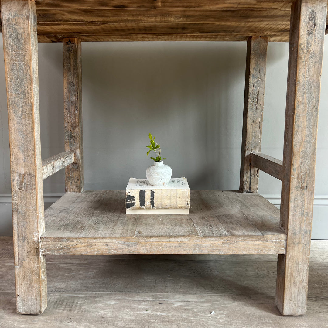 Antique Console Table With Shelf | Knutsford