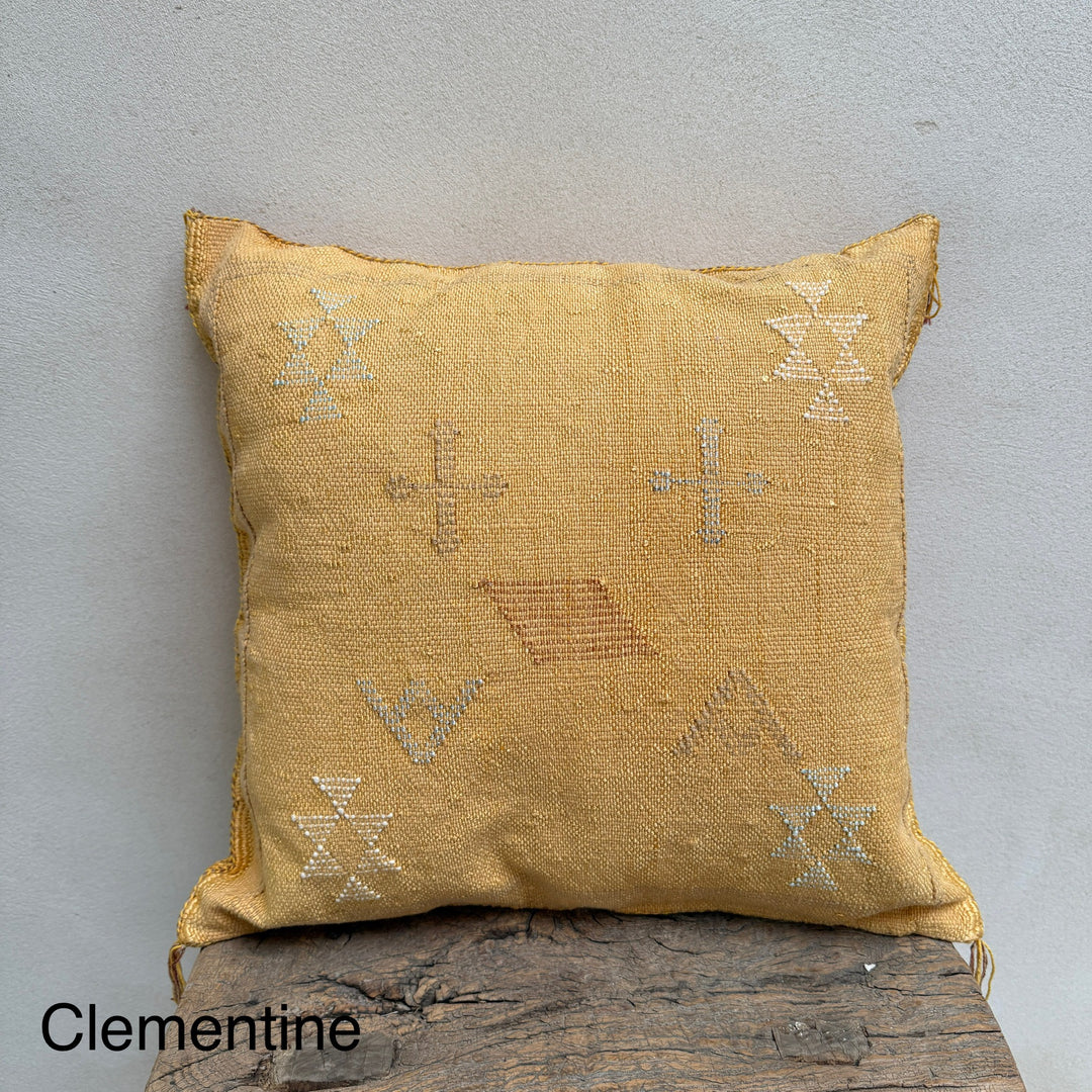 Moroccan Cactus Silk Cushion