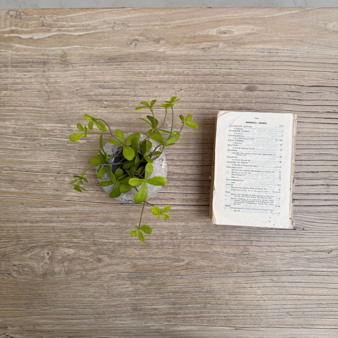 Reclaimed coffee table pale wood | Cotswolds