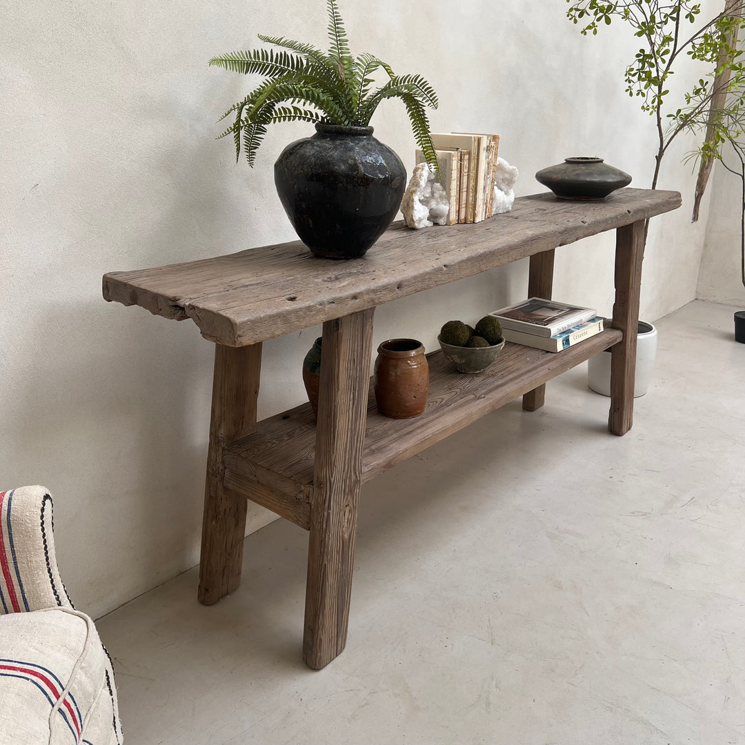 Antique large console table | Caspian