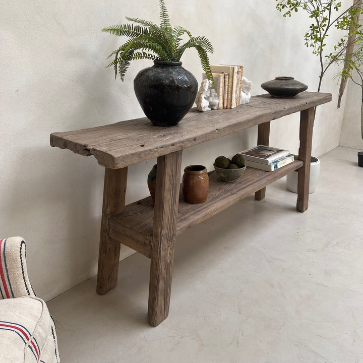 Antique large console table | Caspian
