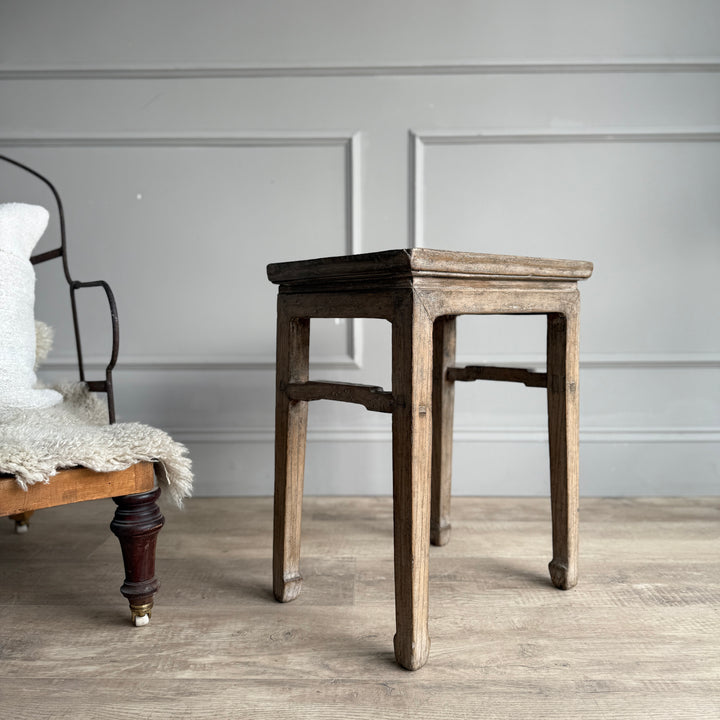 Antique Elm Side Table | Florrie