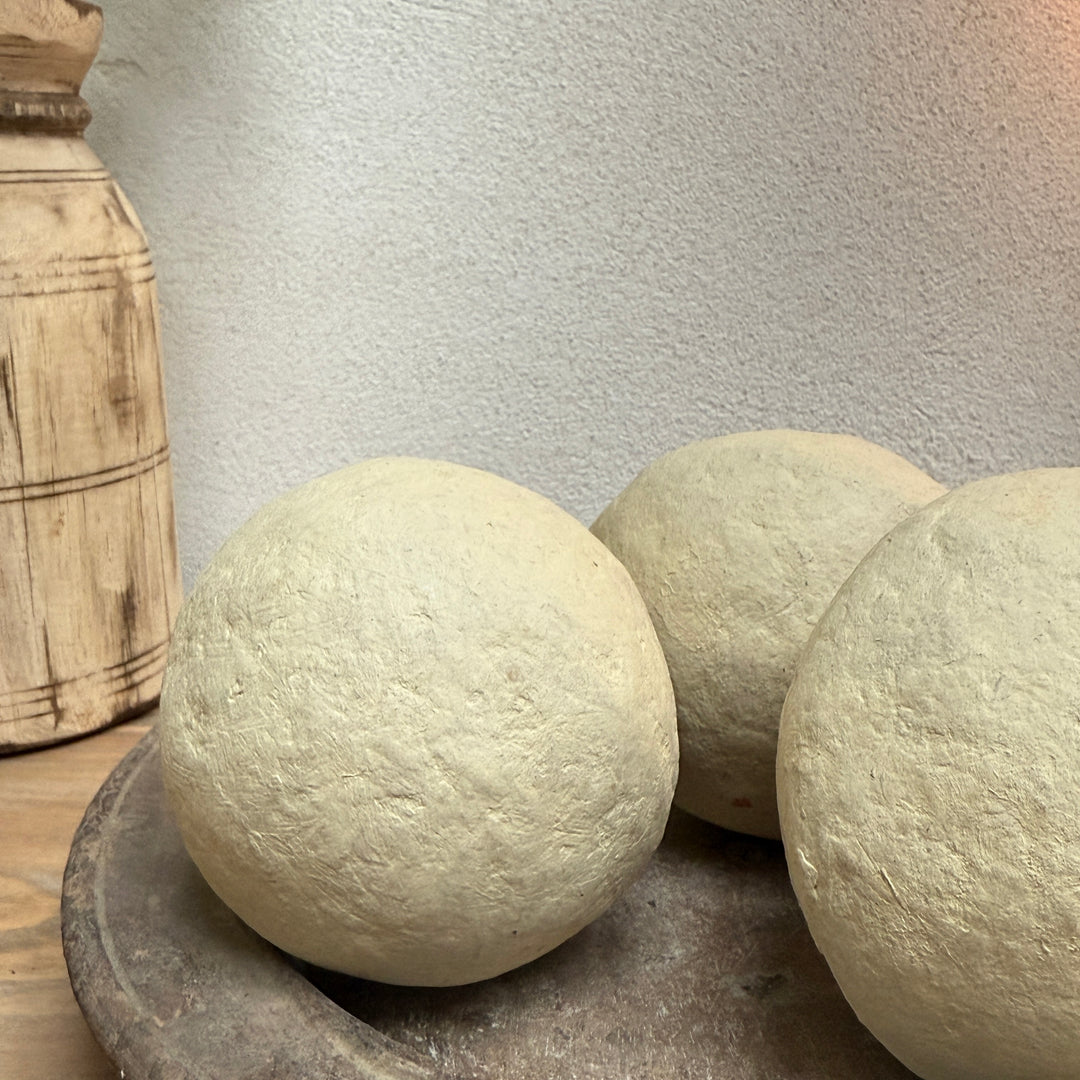 Paper Maché Decorative Sphere