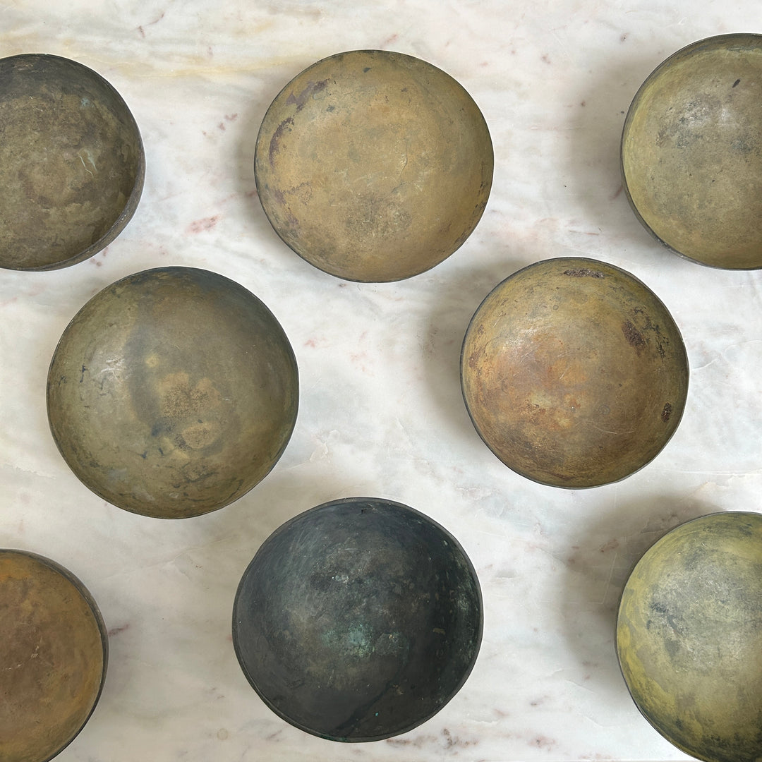 Antique brass handmade bowls | Lestari