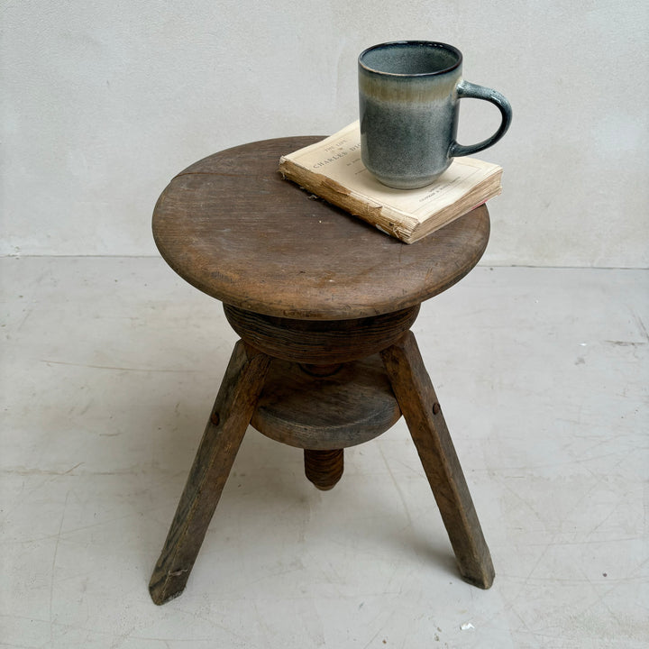 Antique Pottery Studio Stools