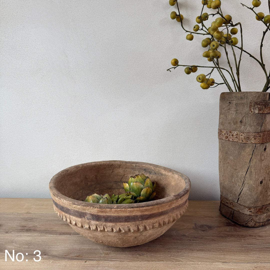 Large Antique Berber Bowls