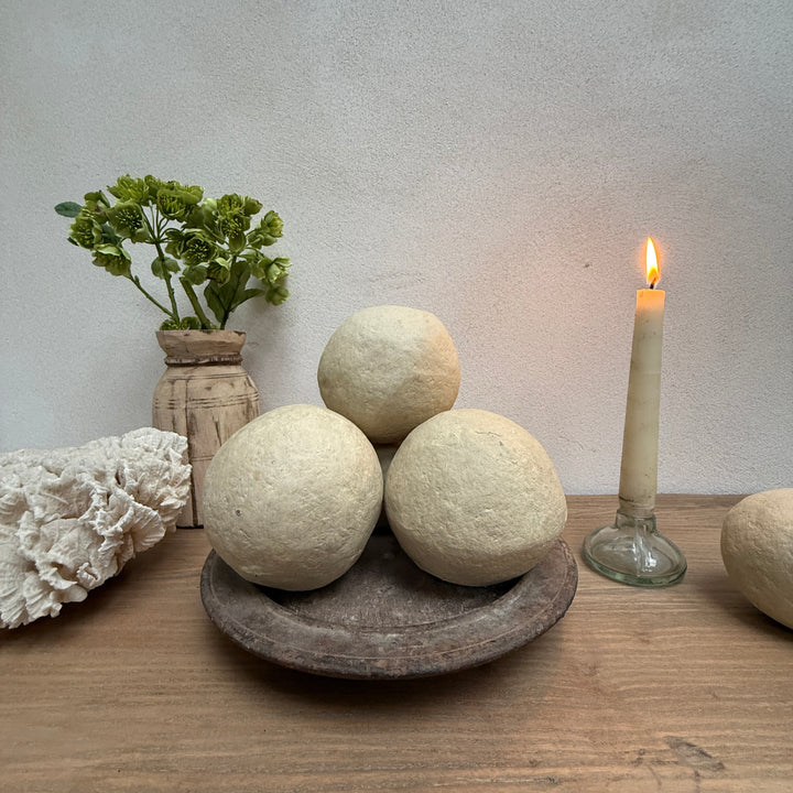 Paper Maché Decorative Sphere