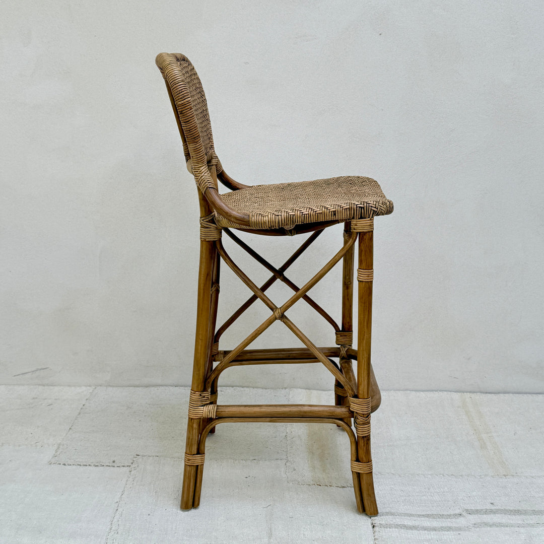 Rattan Bar Stool | Amelie