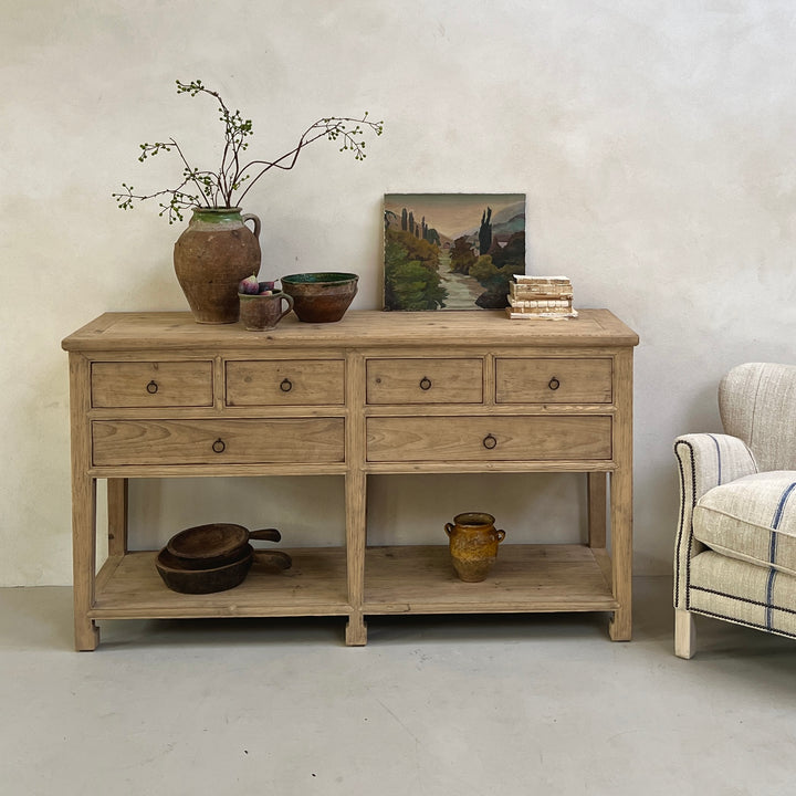 Reclaimed Console Table Virginia