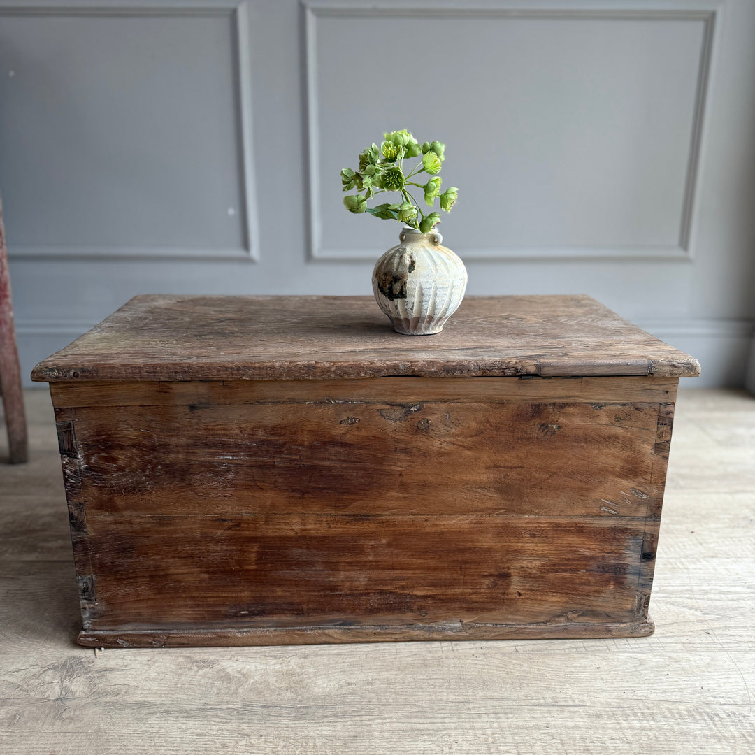 Small Antique Blanket Box | Hetty
