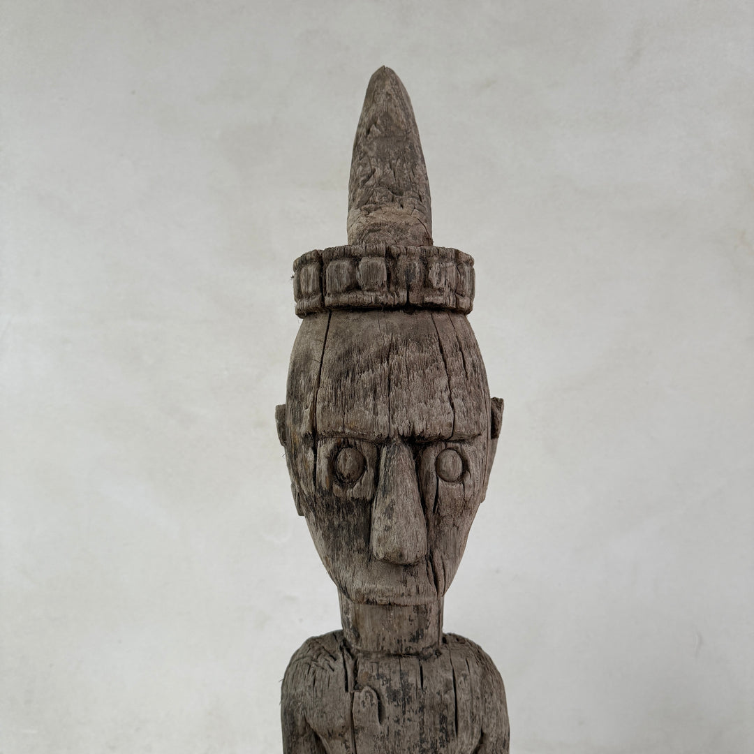 Extra Large Antique Wooden Sumba Statues