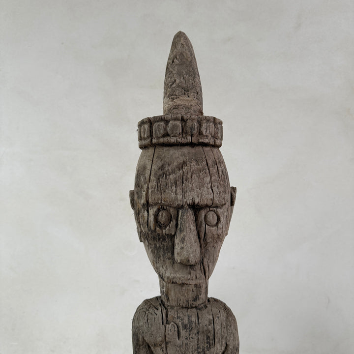 Extra Large Antique Wooden Sumba Statues