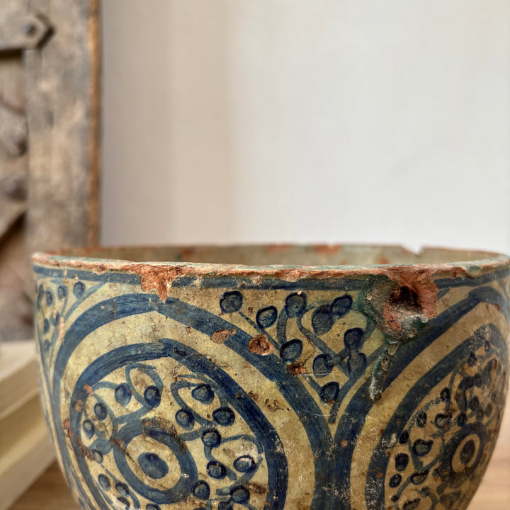 Antique Moroccan Safi Jubbaha Pot | Sulafa
