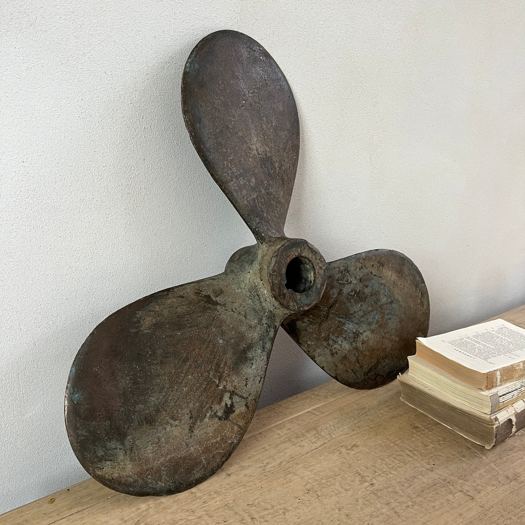 Antique Brass Boat Propeller | Flotsam