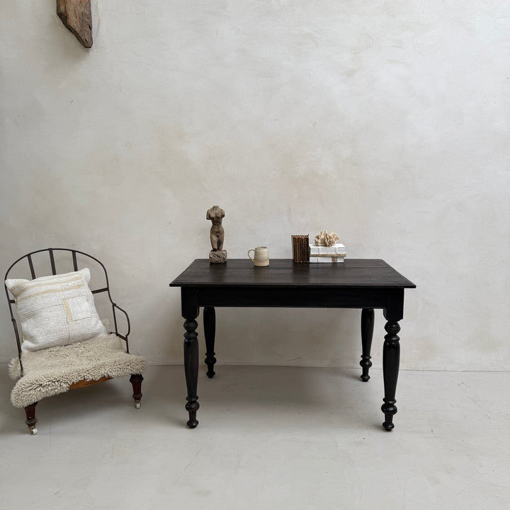 Antique Ebony Desk Harry