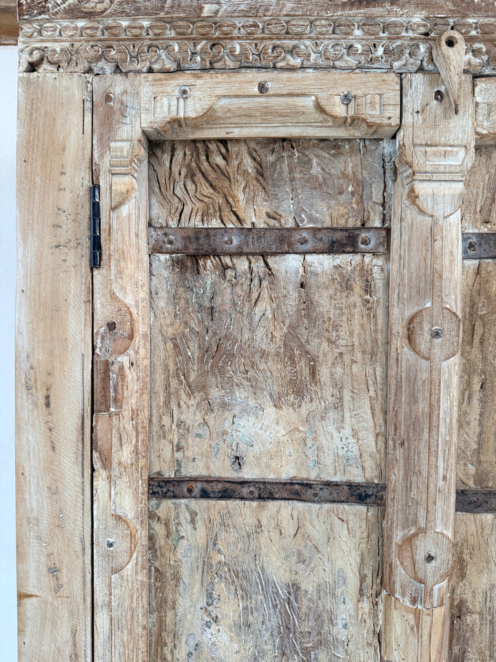 Reclaimed Carved Door Cupboard | Mina