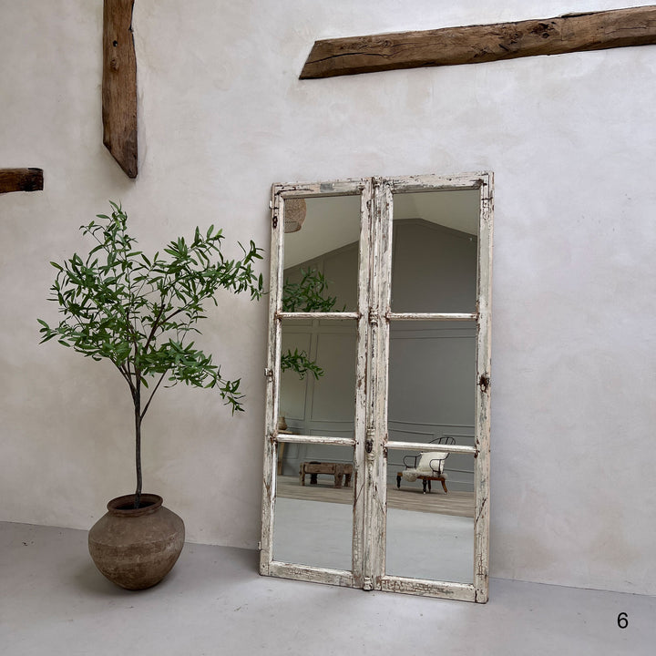 Antique French Window Mirrors