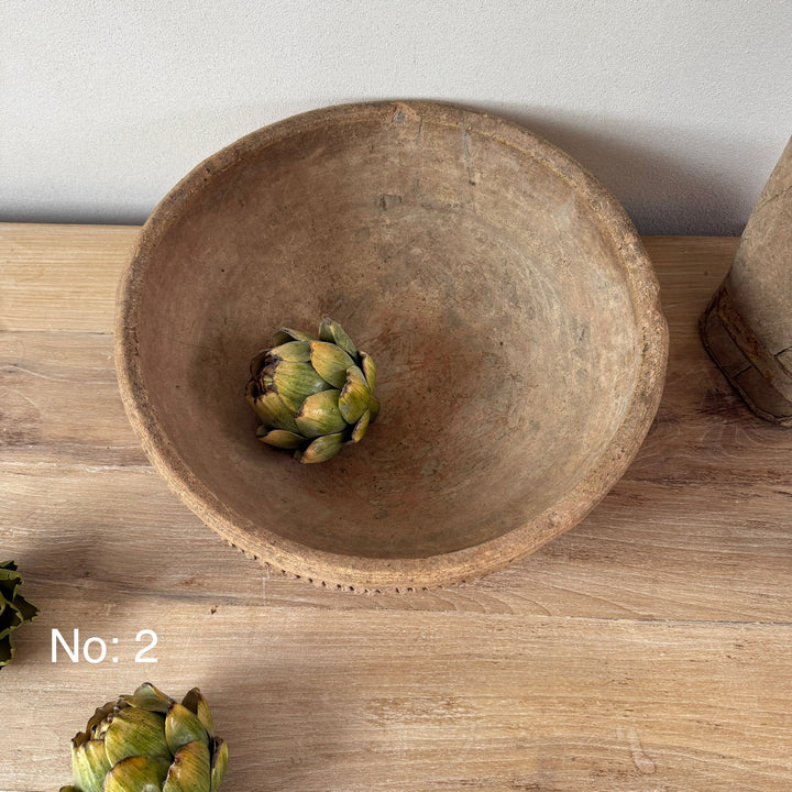 Large Antique Berber Bowls