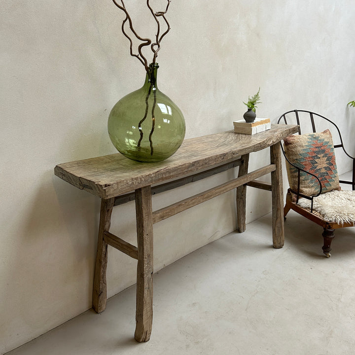 Rustic antique console table | Adlestrop