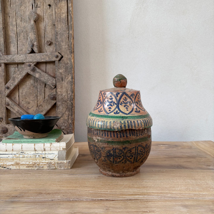 Antique Moroccan Safi Jubbaha Pot | Yasmin