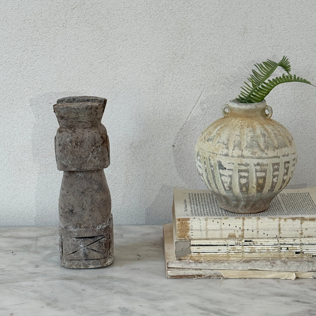 Decorative stone Sumba statue | Large