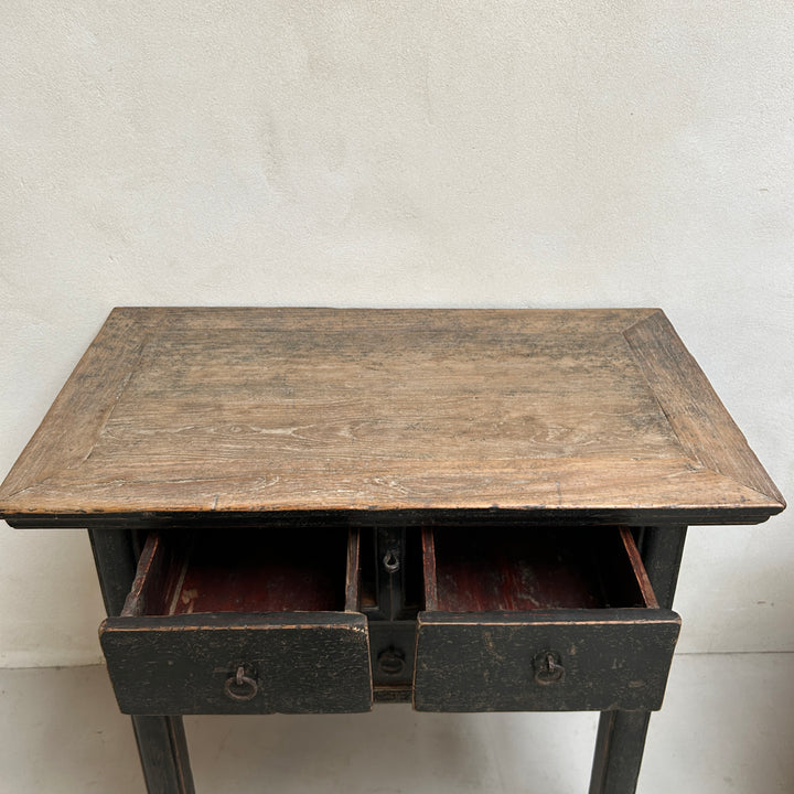 Antique Black Console Table | Snowshill
