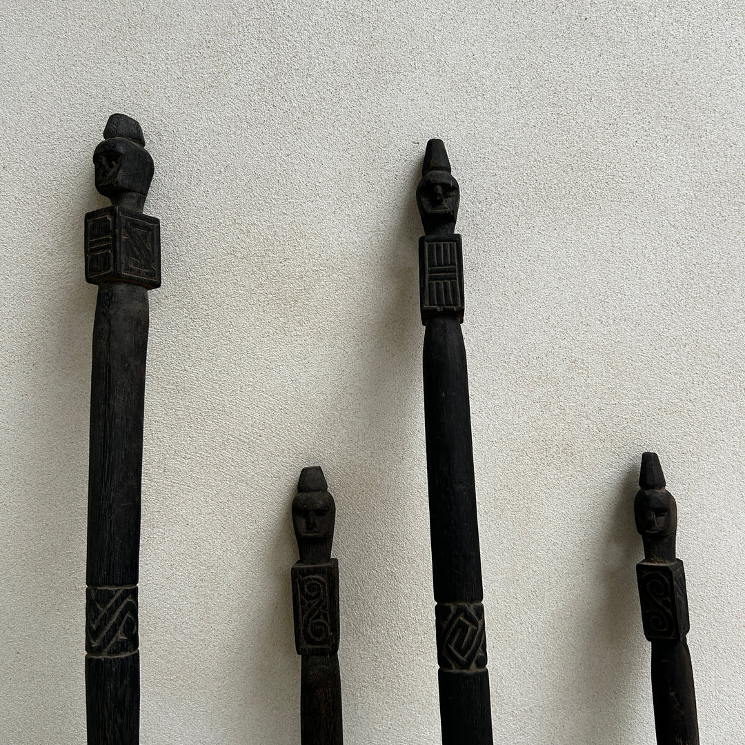 Antique Tribal Coconut Wooden Ladle