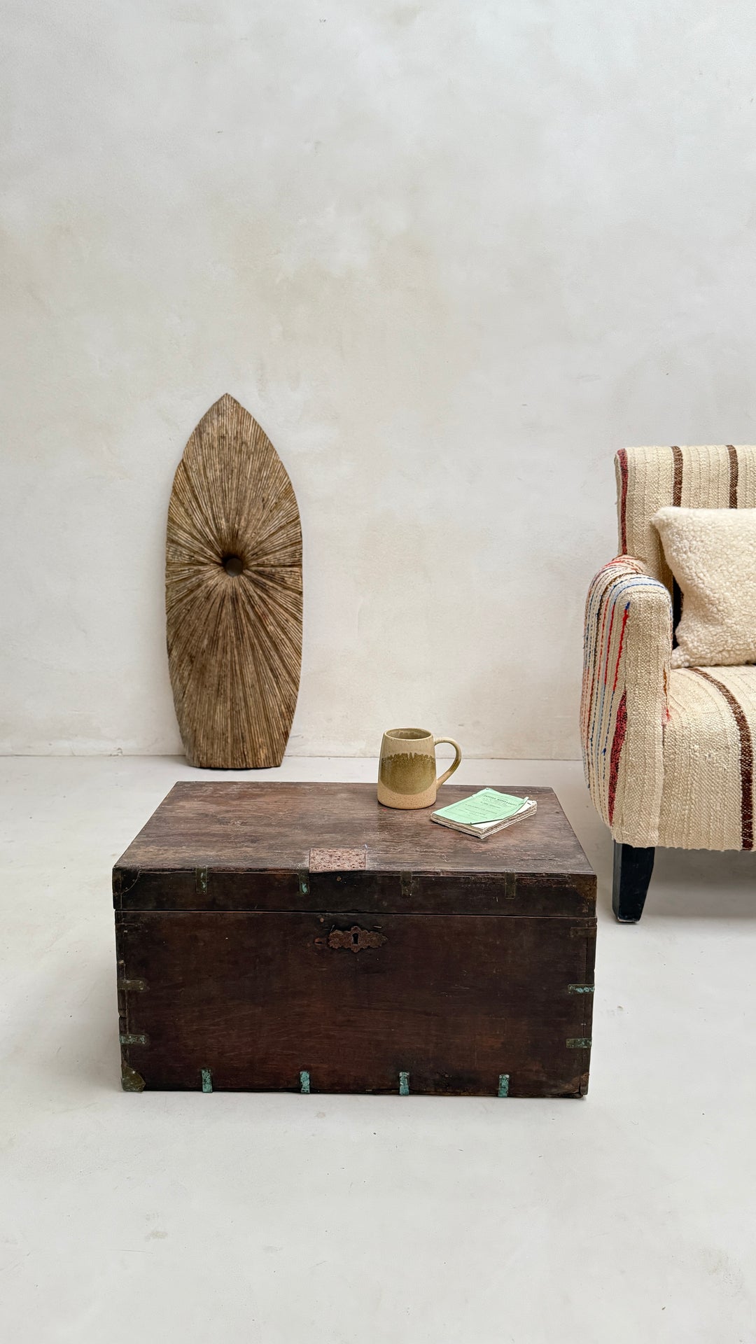 Small Antique Blanket Box | Esther