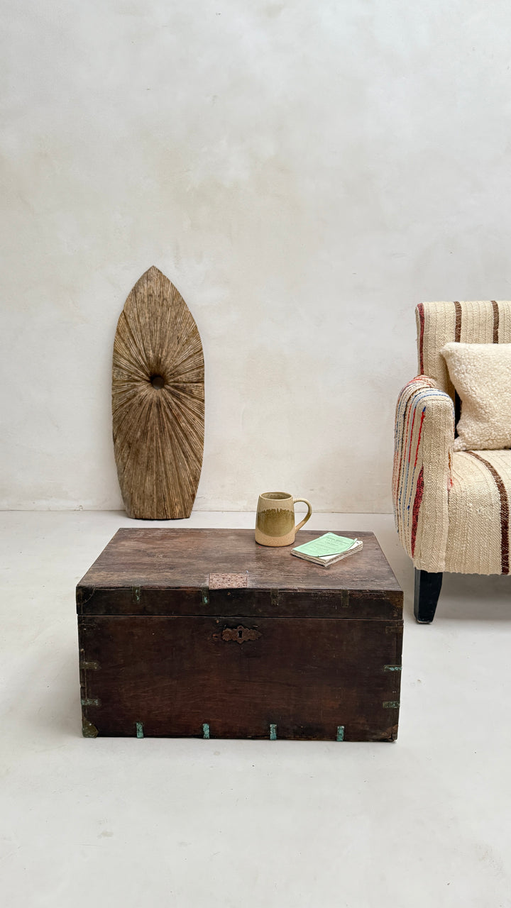 Small Antique Blanket Box | Esther