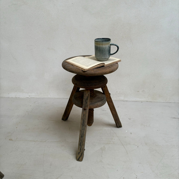 Antique Pottery Studio Stools