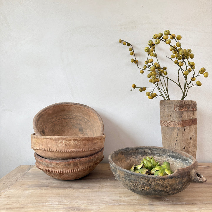 Large Antique Berber Bowls