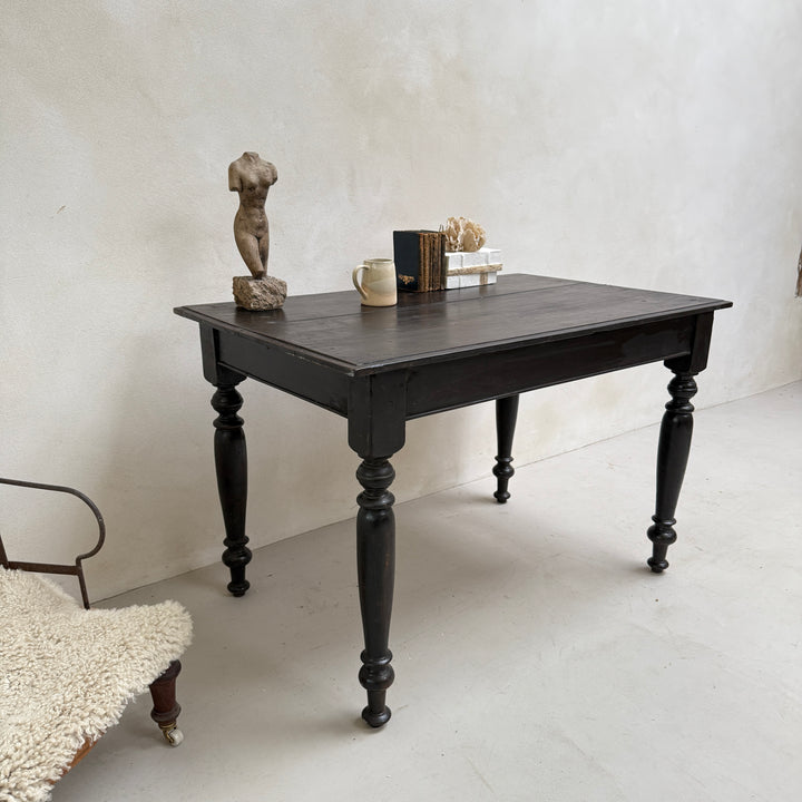Antique Ebony Desk Harry