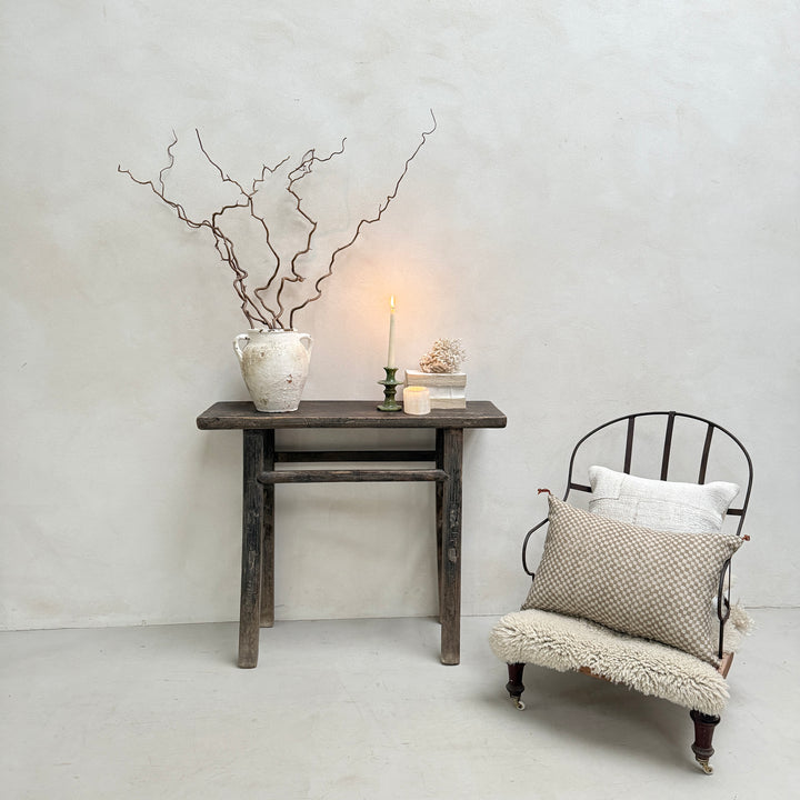 Small Black Antique Console Table | Bowbrook