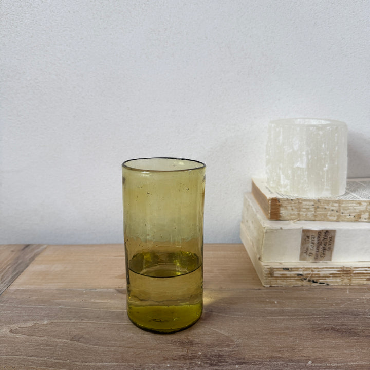 Tall Hand Blown Glass