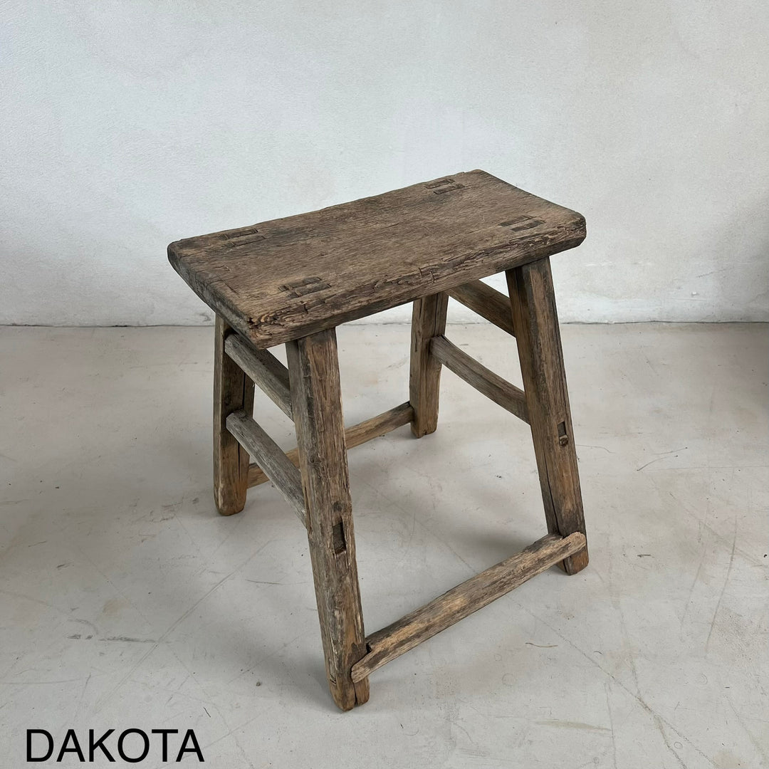 Antique Small Side Table | Large Stool (select from photo)