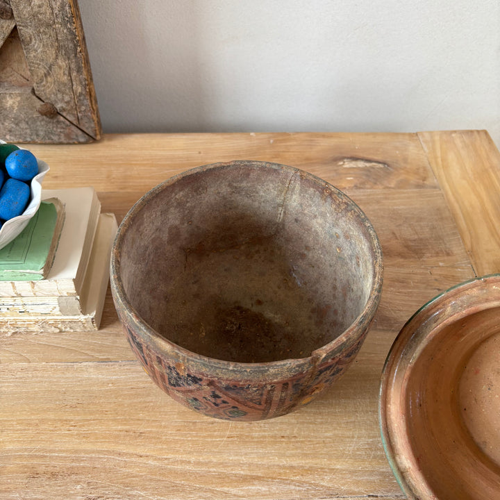Antique Moroccan Safi Jubbaha Pot | Zaman