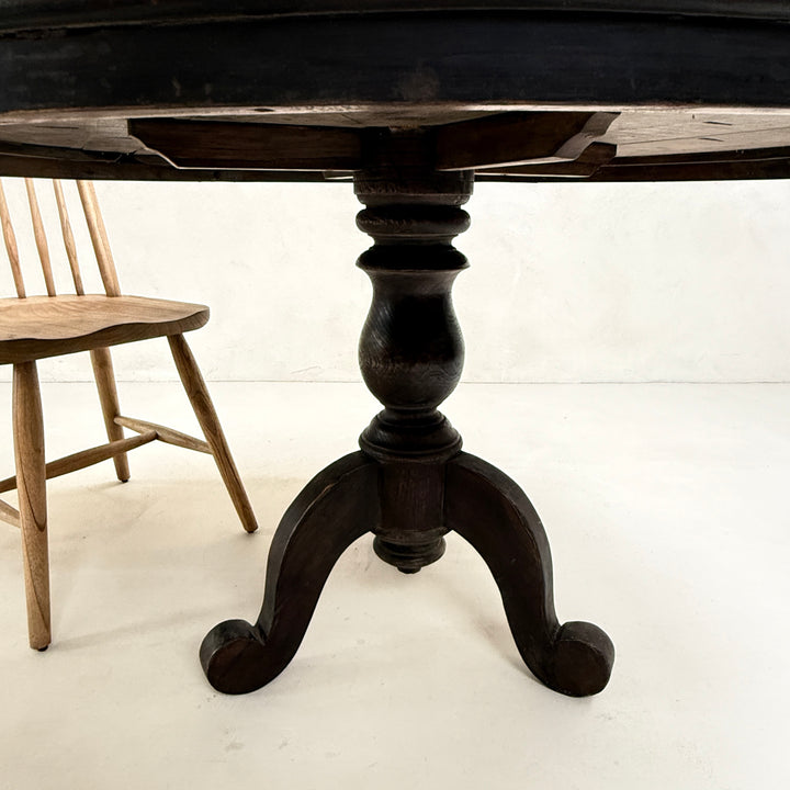 Antique Round Entrance Hall Table Cecily