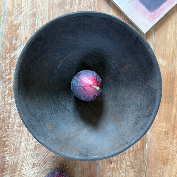 Dark Ironwood turned bowl 24cm