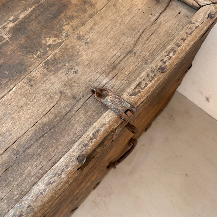 Antique Pine Blanket Box | Albie
