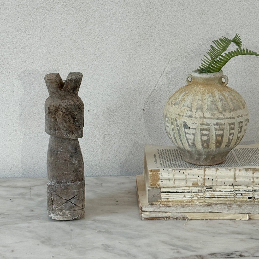 Decorative stone Sumba statue | Large