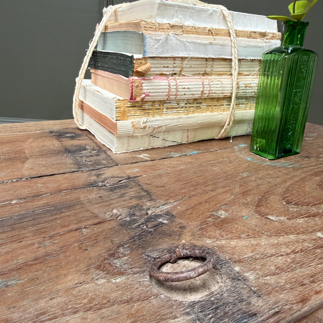 Vintage Studded Blanket Box | Bosham